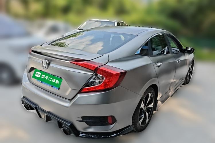 Used Honda Civic 2016 220TURBO CVT Prestige Edition Rear Right 45 Deg