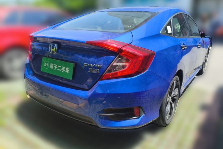 Used Honda Civic 2016 220TURBO CVT Prestige Edition Rear Right 45 Deg