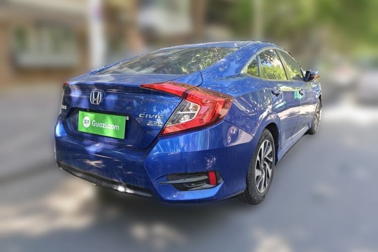 Used Honda Civic 2016 220TURBO CVT Luxury Edition Rear Right 45 Deg