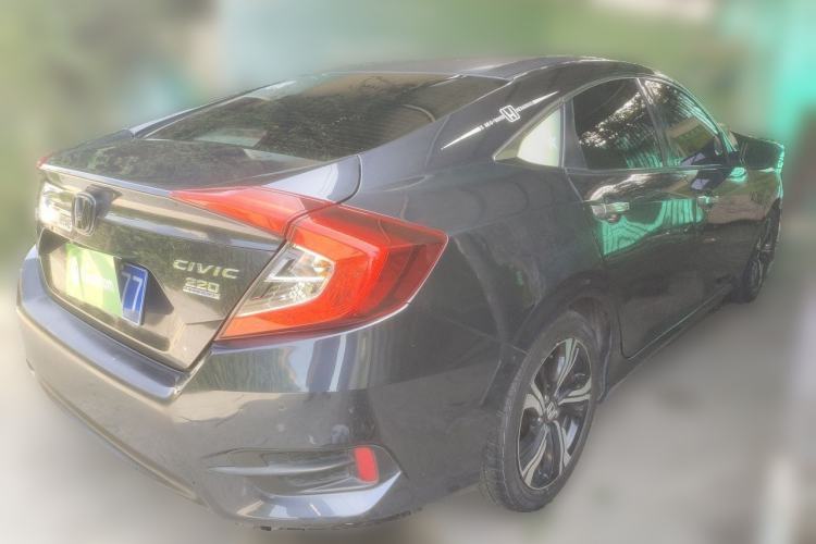 Used Honda Civic 2016 220TURBO CVT Prestige Edition Rear Right 45 Deg