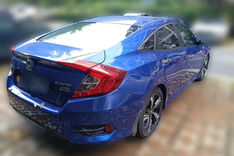 Used Honda Civic 2016 220TURBO CVT Prestige Edition Rear Right 45 Deg