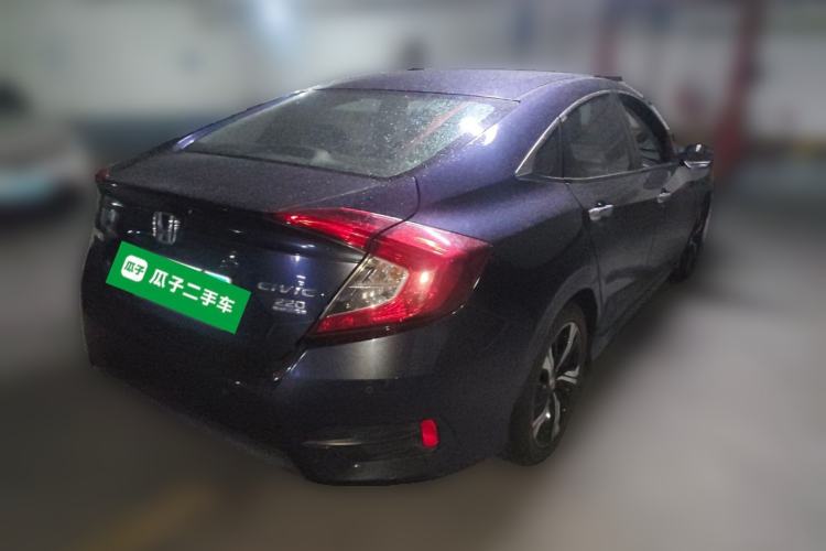 Used Honda Civic 2016 220TURBO CVT Prestige Edition Rear Right 45 Deg