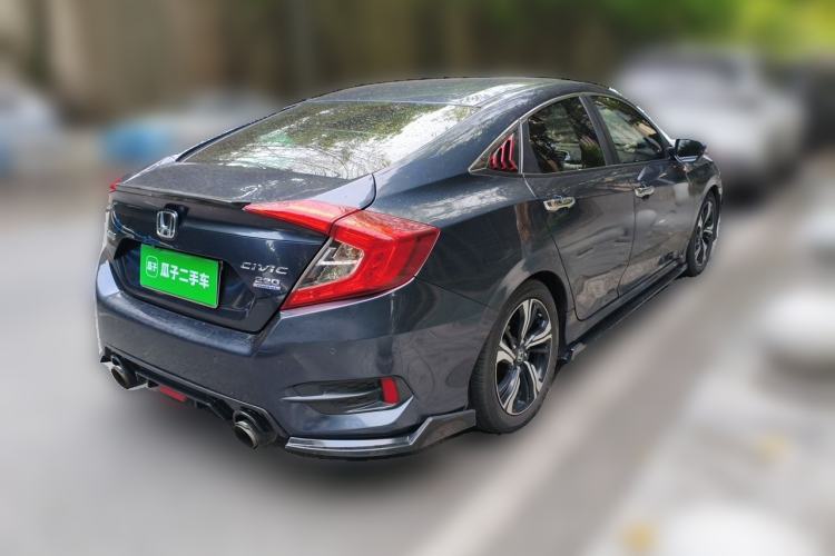 Used Honda Civic 2016 220TURBO CVT Prestige Edition Rear Right 45 Deg