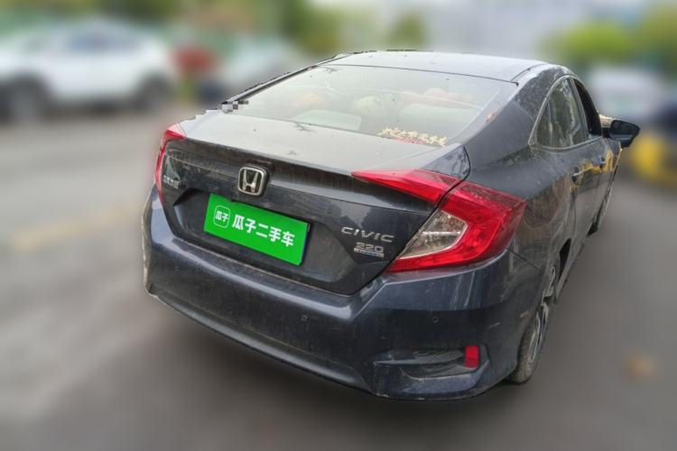 Used Honda Civic 2016 220TURBO CVT Luxury Edition Rear Right 45 Deg