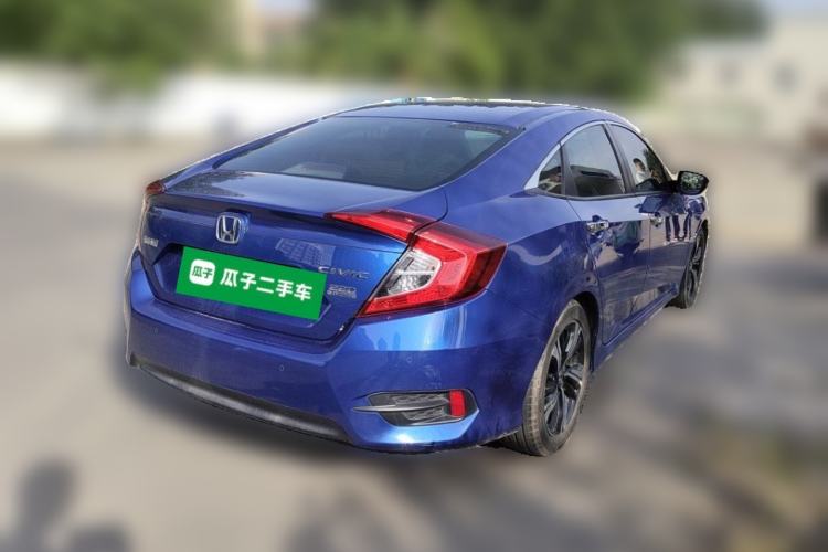Used Honda Civic 2016 220TURBO CVT Prestige Edition Rear Right 45 Deg