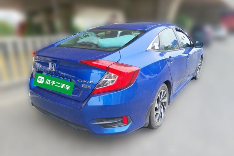 Used Honda Civic 2016 220TURBO Manual Luxury Edition Rear Right 45 Deg
