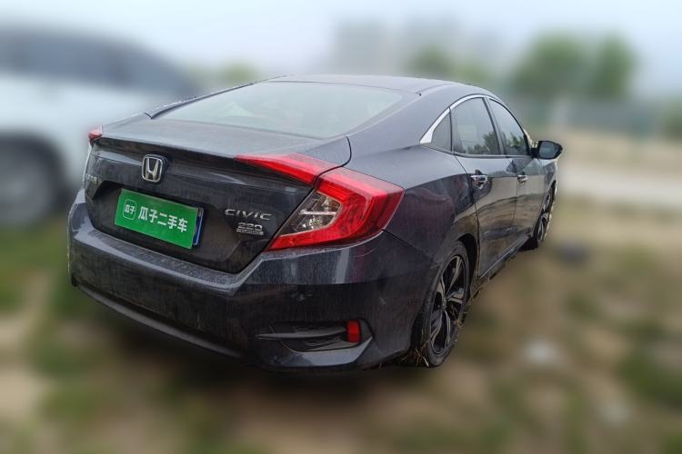 Used Honda Civic 2016 220TURBO CVT Prestige Edition Rear Right 45 Deg