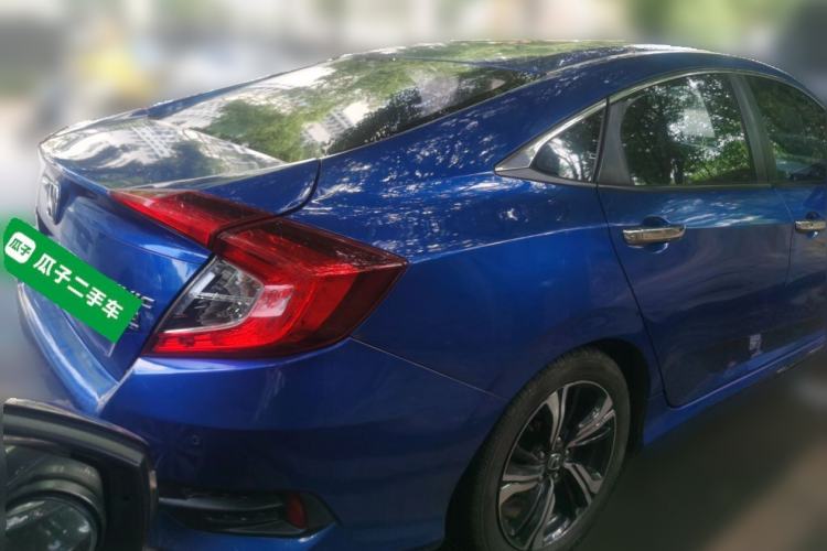 Used Honda Civic 2016 220TURBO CVT Prestige Edition Rear Right 45 Deg