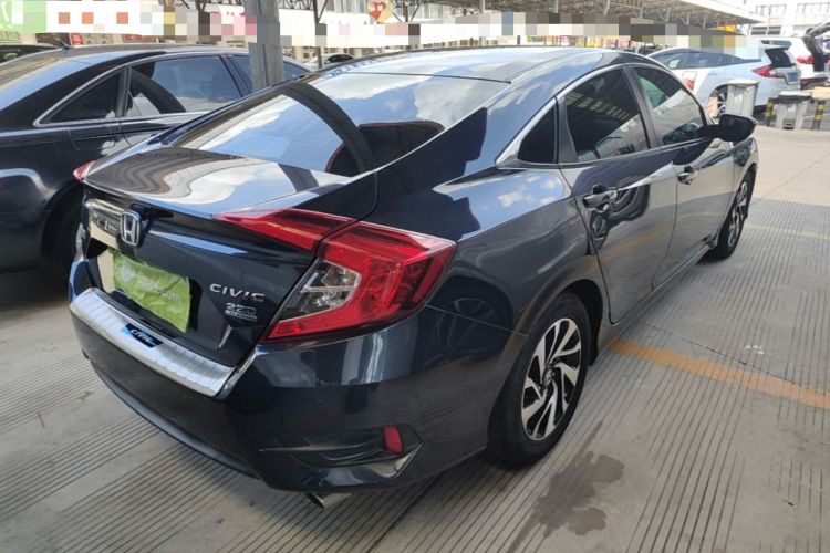 Used Honda Civic 2016 220TURBO CVT Luxury Edition Rear Right 45 Deg