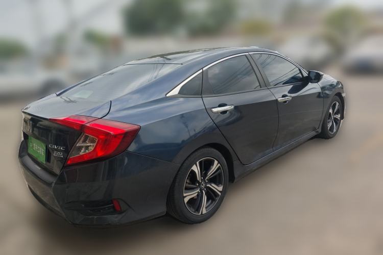 Used Honda Civic 2016 220TURBO CVT Prestige Edition Rear Right 45 Deg
