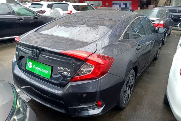 Used Honda Civic 2016 220TURBO CVT Luxury Edition Rear Right 45 Deg