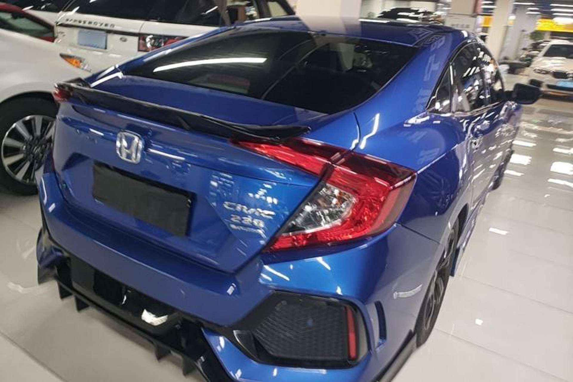 Used Honda Civic 2016 220TURBO CVT Prestige Edition Rear Right 45 Deg