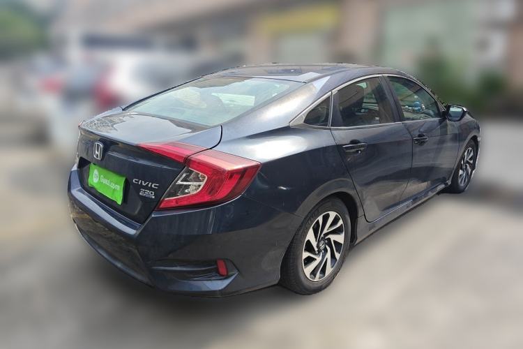 Used Honda Civic 2016 220TURBO CVT Luxury Edition Rear Right 45 Deg