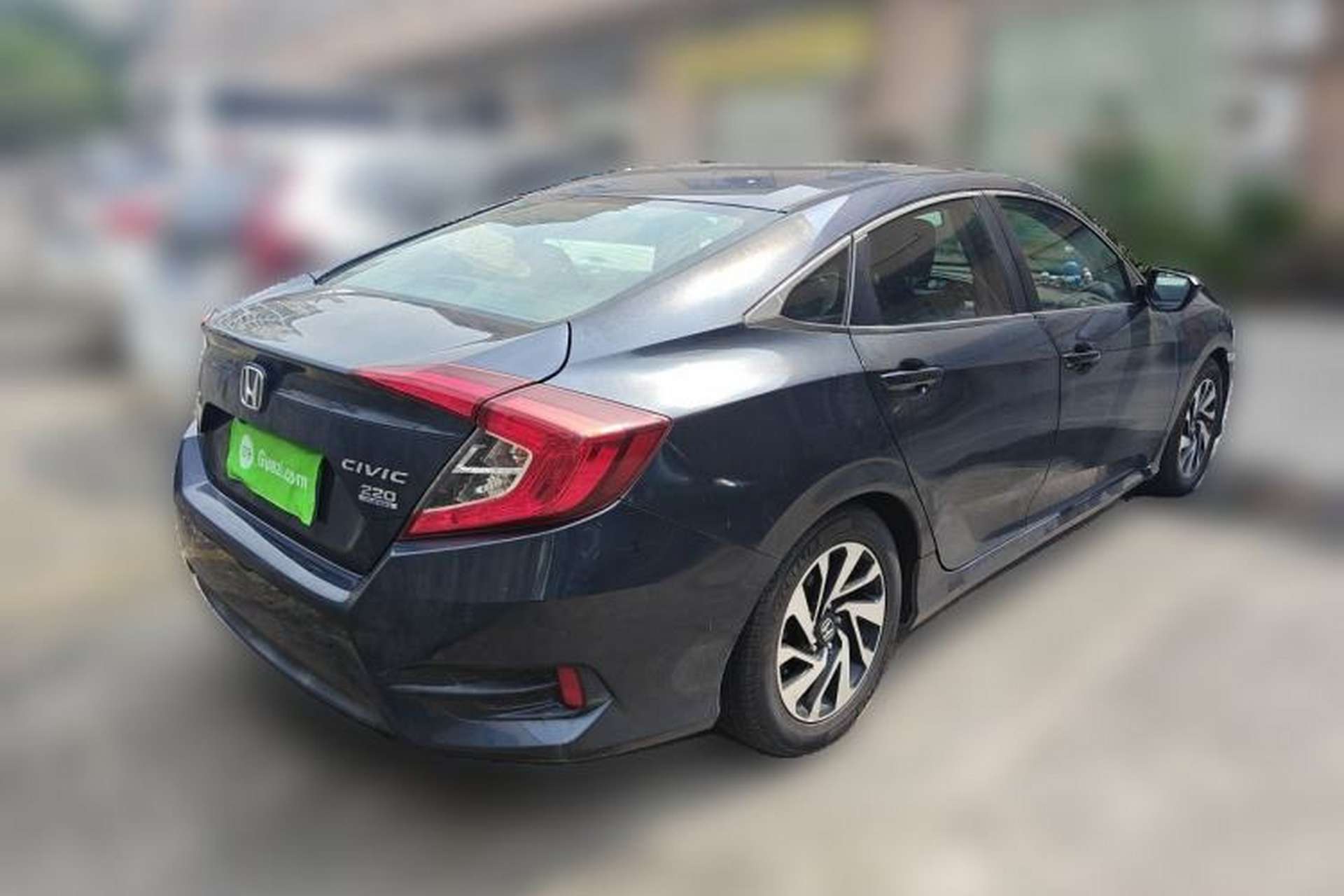 Used Honda Civic 2016 220TURBO CVT Luxury Edition Rear Right 45 Deg