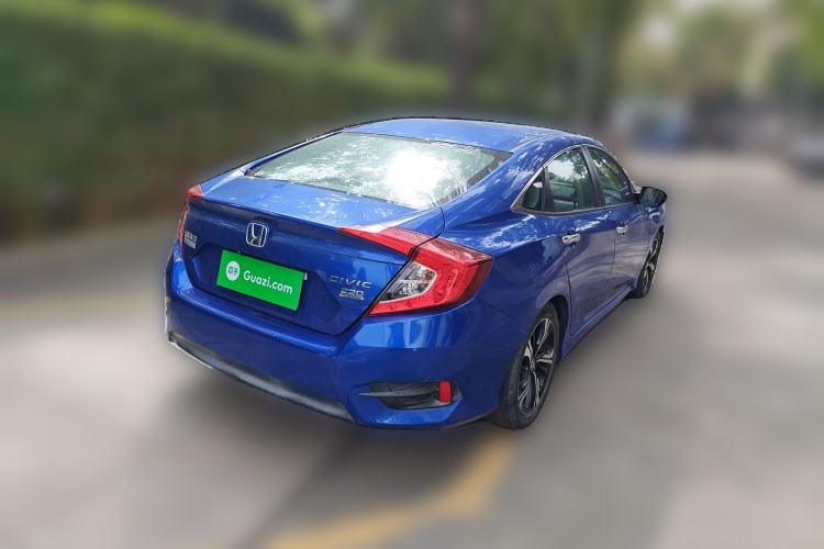 Used Honda Civic 2016 220TURBO CVT Prestige Edition Rear Right 45 Deg