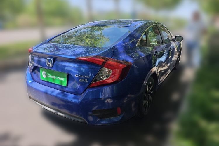 Used Honda Civic 2016 220TURBO CVT Luxury Edition Rear Right 45 Deg