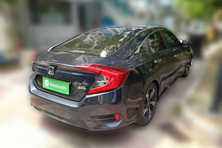 Used Honda Civic 2016 220TURBO CVT Prestige Edition Rear Right 45 Deg