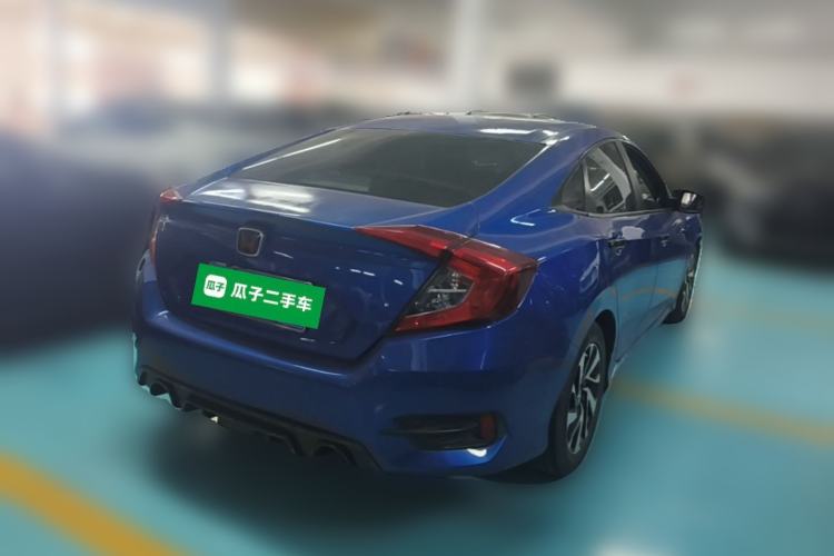 Used Honda Civic 2016 220TURBO CVT Luxury Edition Rear Right 45 Deg