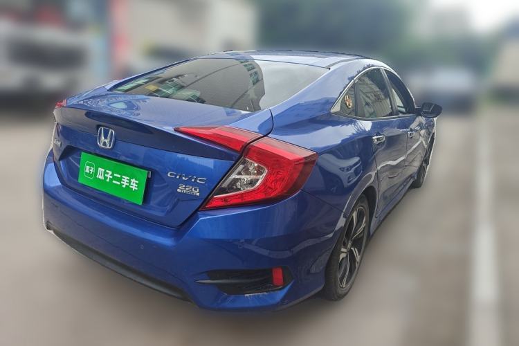 Used Honda Civic 2016 220TURBO CVT Prestige Edition Rear Right 45 Deg