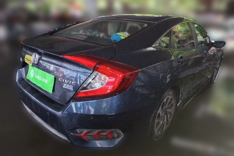 Used Honda Civic 2016 220TURBO CVT Luxury Edition Rear Right 45 Deg