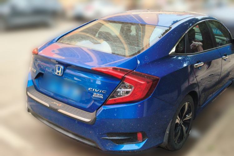 Used Honda Civic 2016 220TURBO CVT Prestige Edition Rear Right 45 Deg