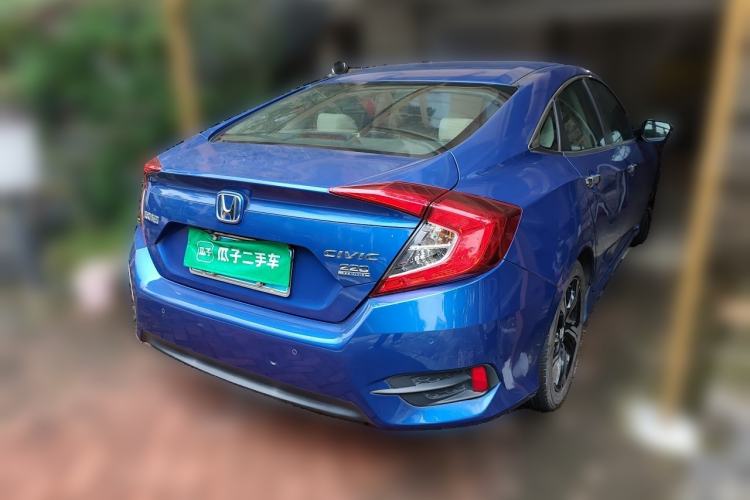 Used Honda Civic 2016 220TURBO CVT Prestige Edition Rear Right 45 Deg