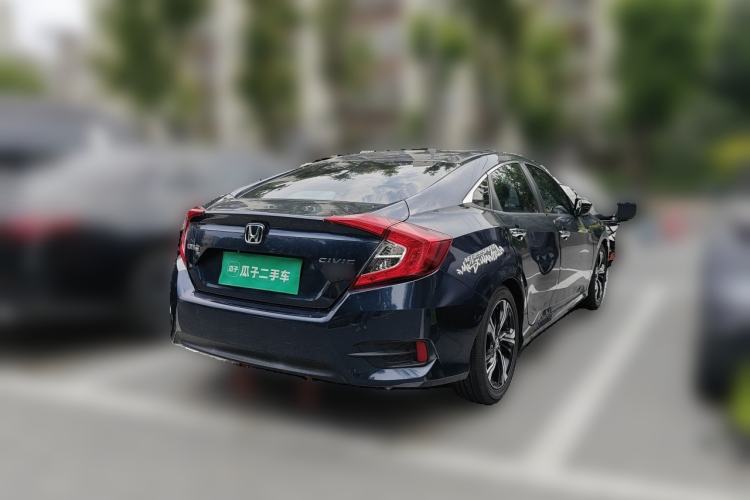 Used Honda Civic 2016 220TURBO CVT Prestige Edition Rear Right 45 Deg
