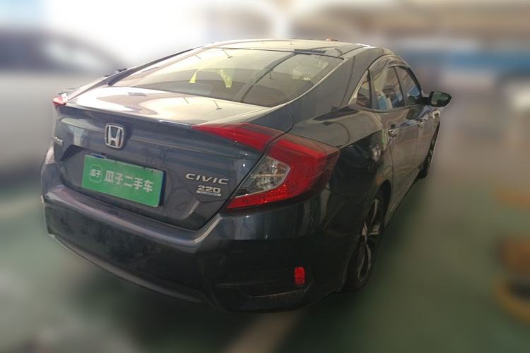 Used Honda Civic 2016 220TURBO CVT Prestige Edition Rear Right 45 Deg
