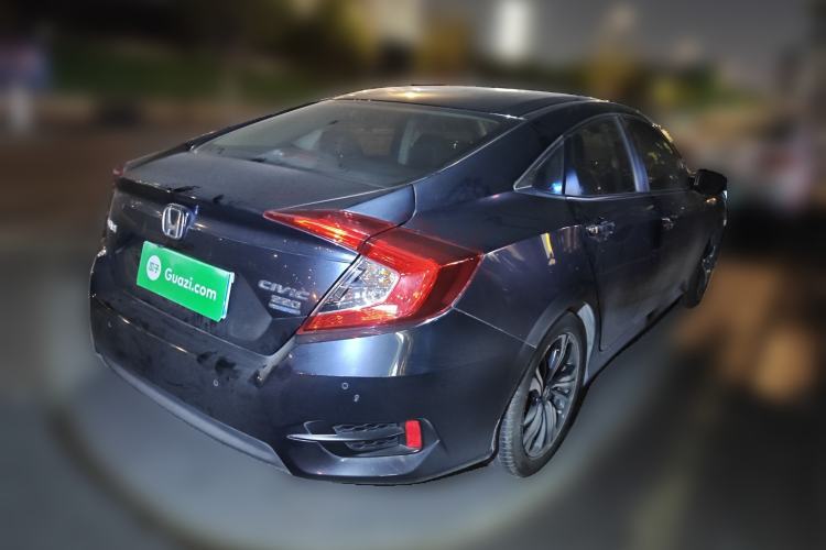 Used Honda Civic 2016 220TURBO CVT Prestige Edition Rear Right 45 Deg