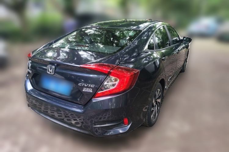 Used Honda Civic 2016 220TURBO CVT Luxury Edition Rear Right 45 Deg
