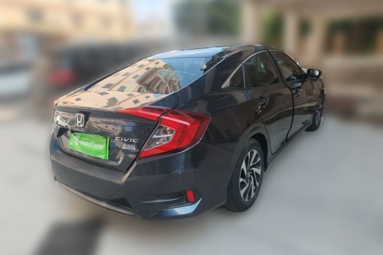 Used Honda Civic 2016 220TURBO CVT Luxury Edition Rear Right 45 Deg