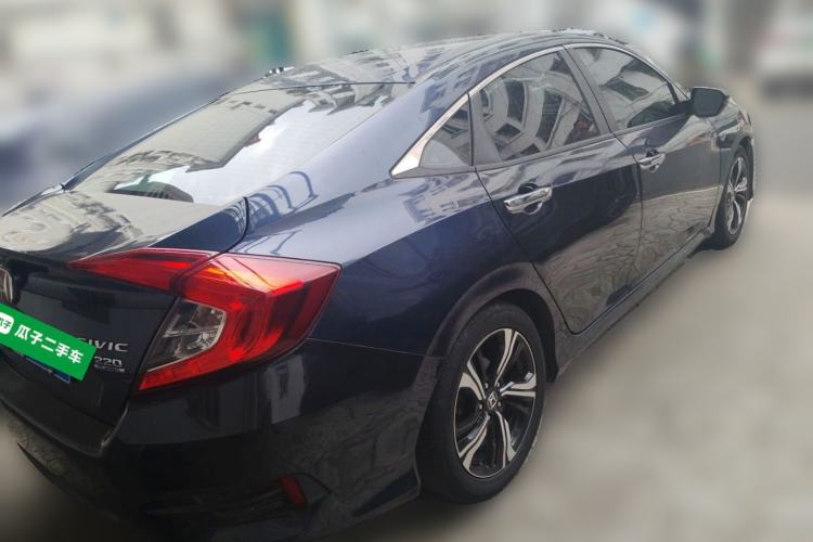 Used Honda Civic 2016 220TURBO CVT Prestige Edition Rear Right 45 Deg