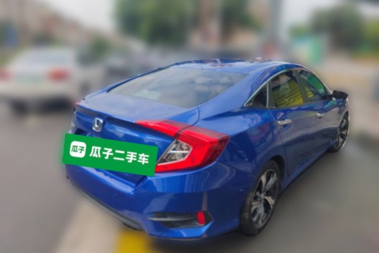 Used Honda Civic 2016 220TURBO CVT Prestige Edition Rear Right 45 Deg