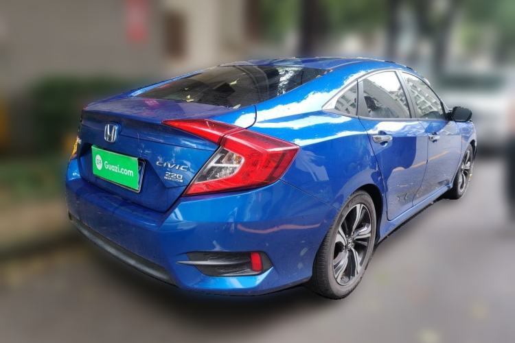 Used Honda Civic 2016 220TURBO CVT Prestige Edition Rear Right 45 Deg