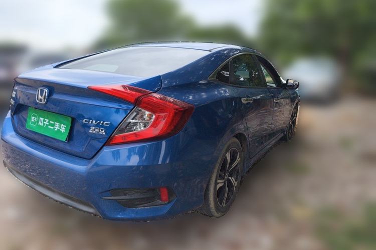 Used Honda Civic 2016 220TURBO CVT Prestige Edition Rear Right 45 Deg