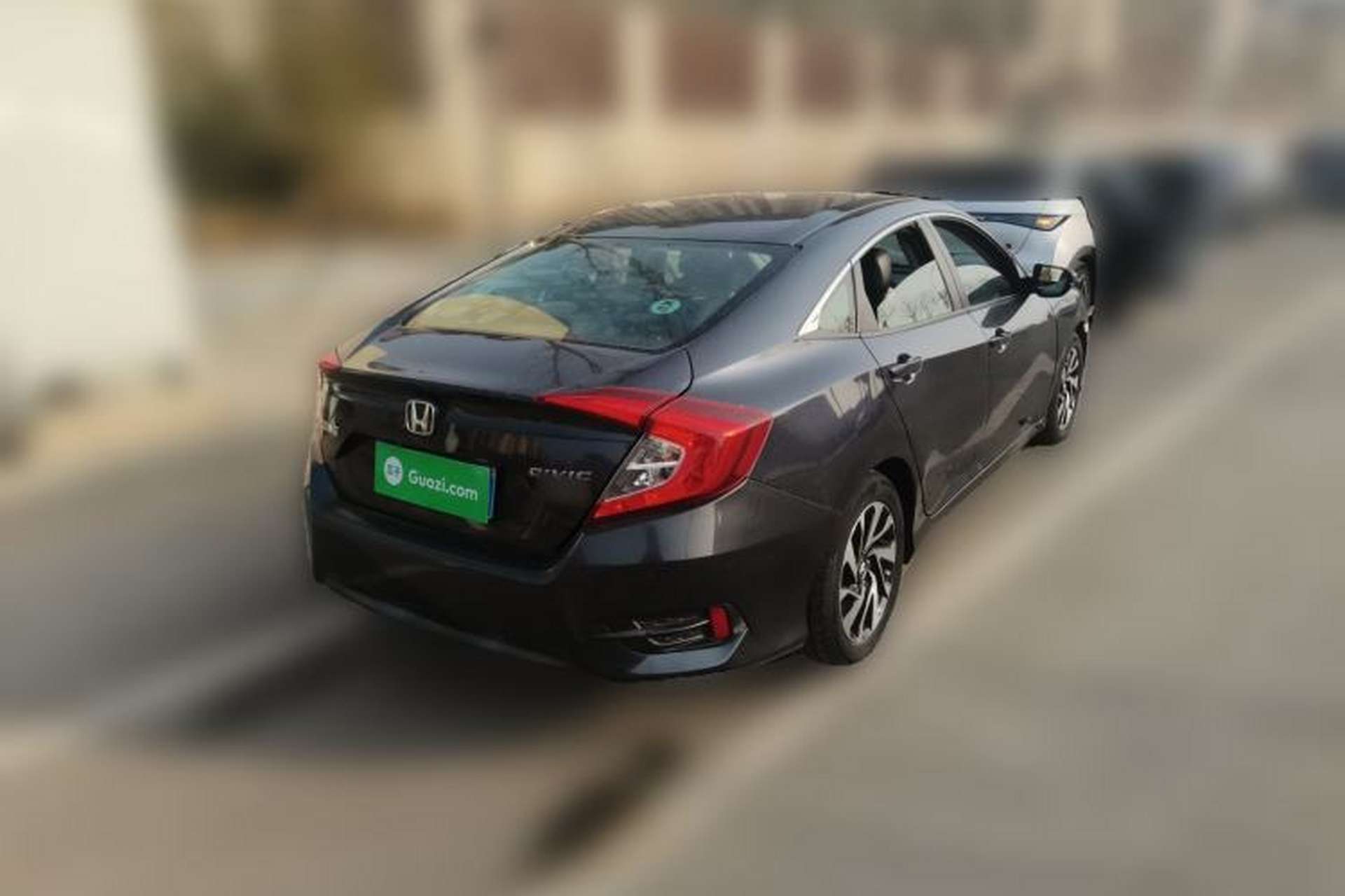 Used Honda Civic 2016 220TURBO CVT Luxury Edition Rear Right 45 Deg