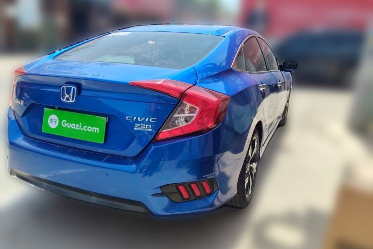 Used Honda Civic 2016 220TURBO CVT Prestige Edition Rear Right 45 Deg