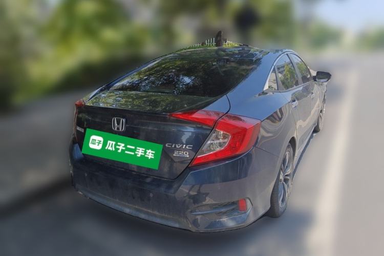 Used Honda Civic 2016 220TURBO CVT Prestige Edition Rear Right 45 Deg