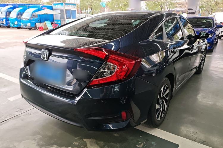 Used Honda Civic 2016 220TURBO CVT Luxury Edition Rear Right 45 Deg