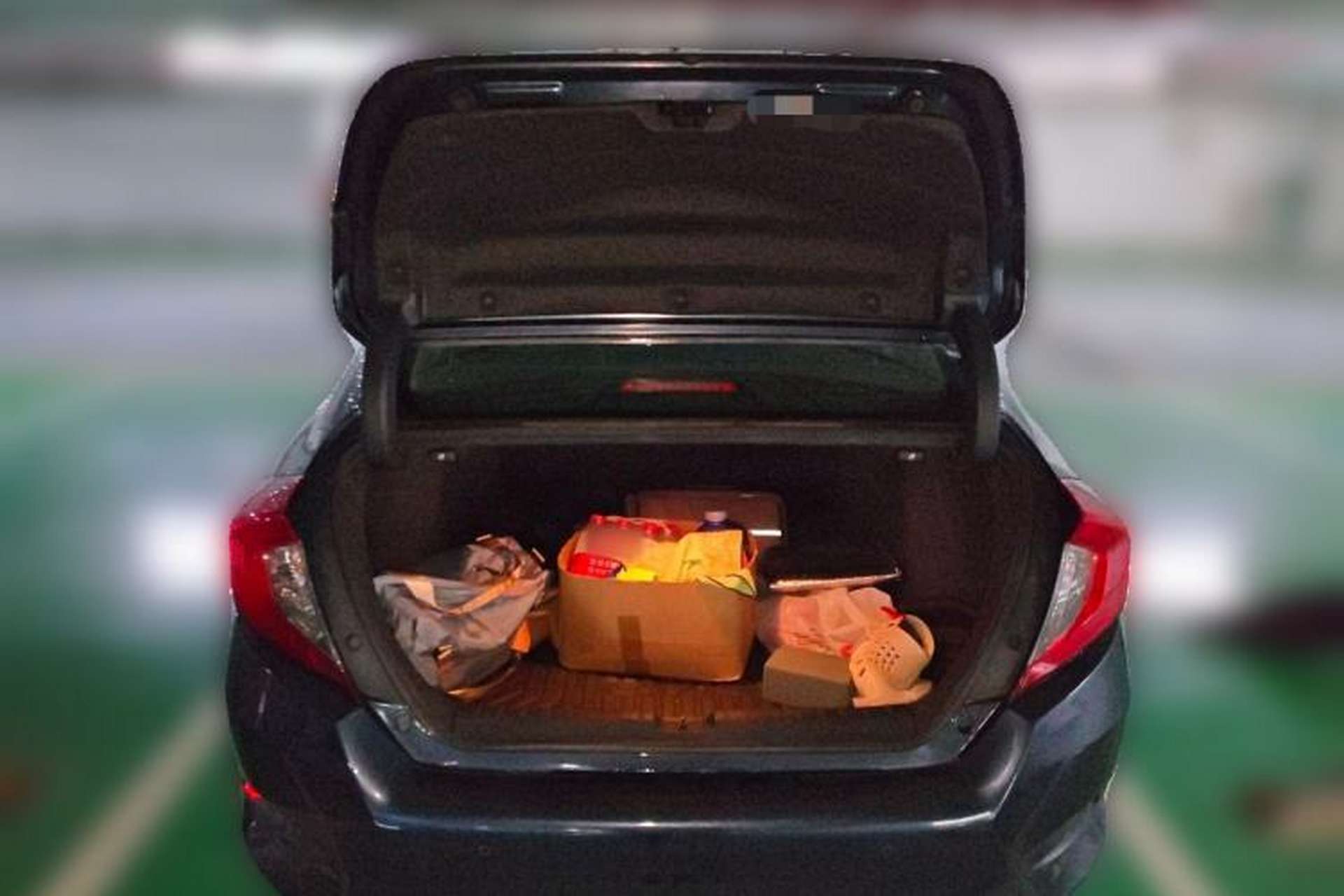 Used Honda Civic 2016 220TURBO CVT Luxury Edition Trunk