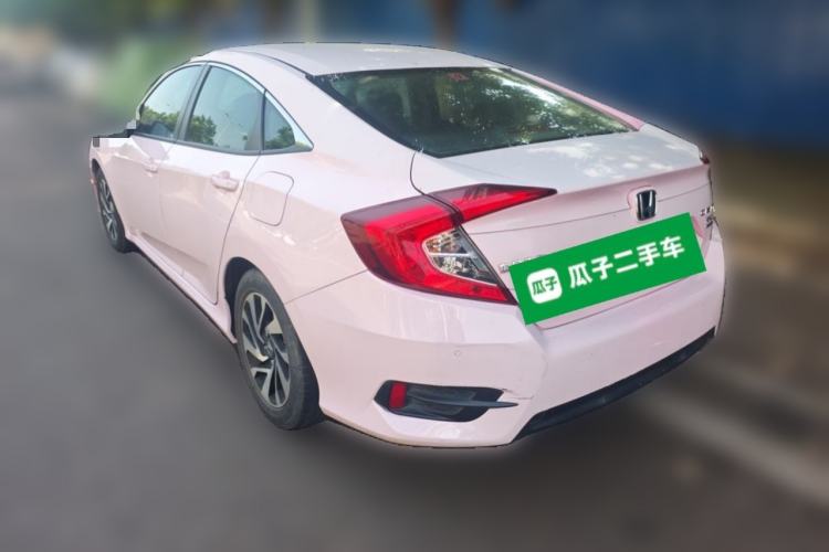 Used Honda Civic 2016 220TURBO Manual Luxury Edition Rear Left 45 Deg