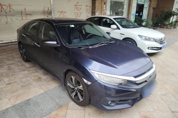 Used Honda Civic 2016 220TURBO CVT Prestige Edition Front Right 45 Deg