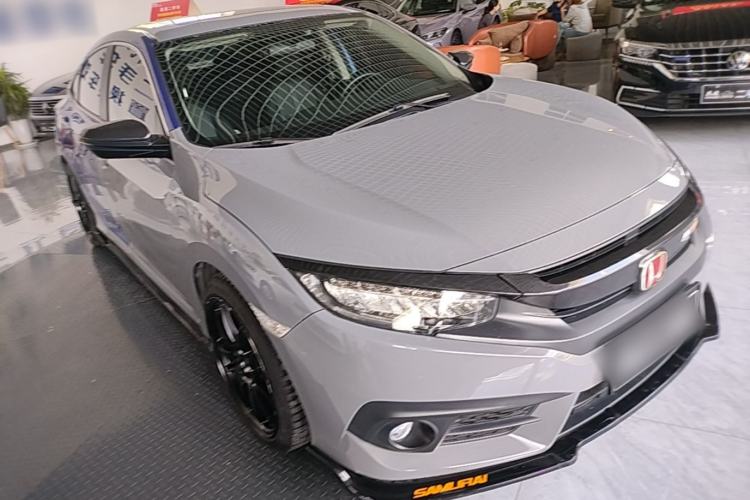 Used Honda Civic 2016 220TURBO CVT Prestige Edition Front Right 45 Deg
