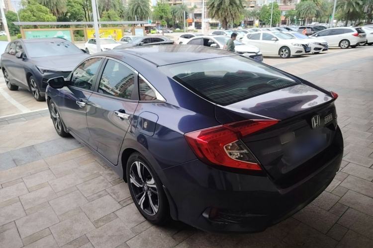 Used Honda Civic 2016 220TURBO CVT Prestige Edition Rear Left 45 Deg