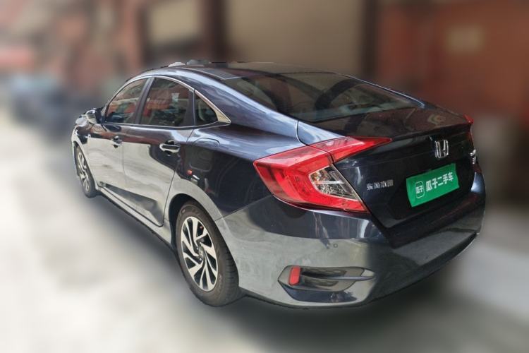 Used Honda Civic 2016 220TURBO CVT Luxury Edition Rear Left 45 Deg
