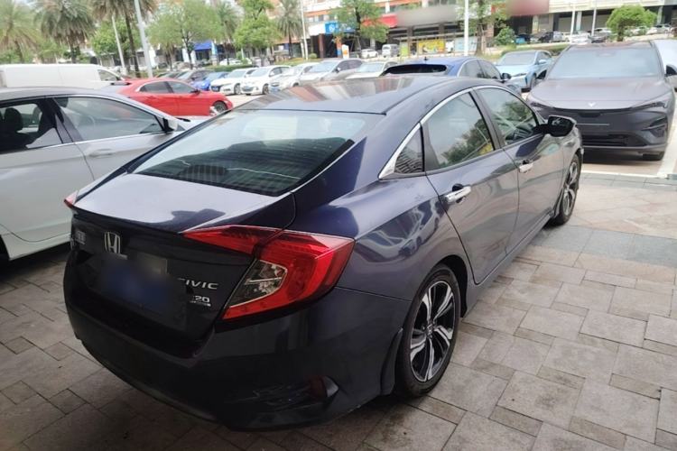 Used Honda Civic 2016 220TURBO CVT Prestige Edition Rear Right 45 Deg