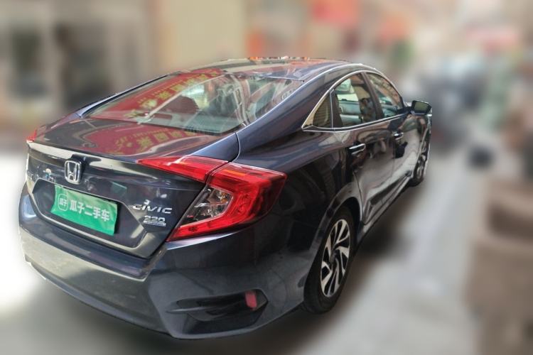 Used Honda Civic 2016 220TURBO CVT Luxury Edition Rear Right 45 Deg