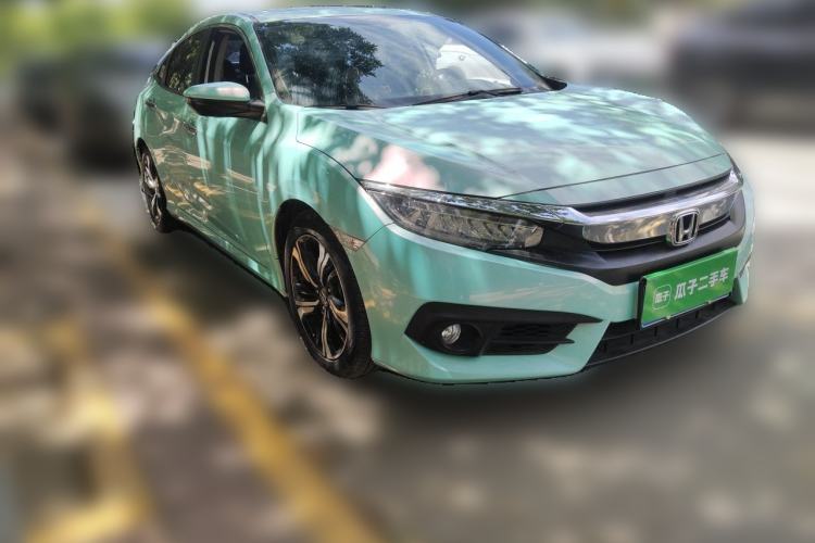 Used Honda Civic 2016 220TURBO CVT Prestige Edition Front Right 45 Deg