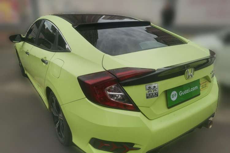 Used Honda Civic 2016 220TURBO CVT Prestige Edition Rear Left 45 Deg