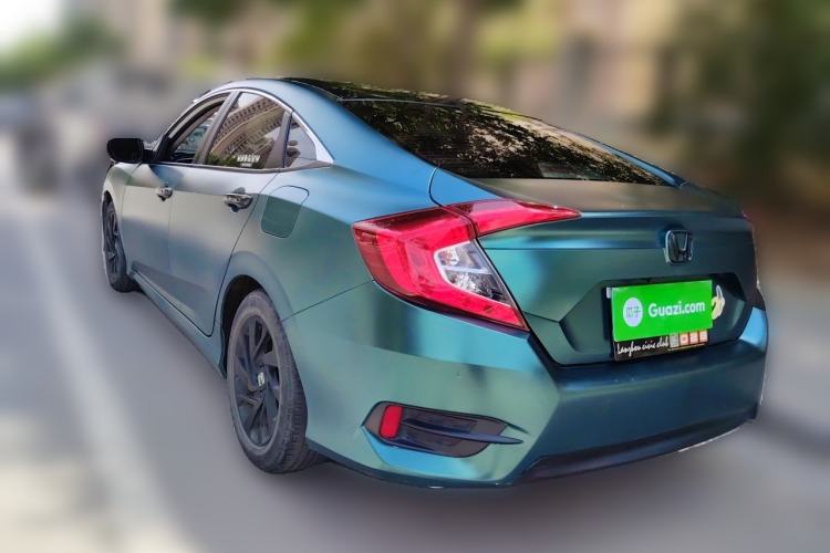 Used Honda Civic 2016 220TURBO CVT Luxury Edition Rear Left 45 Deg